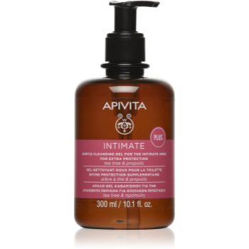 Apivita Intimate Plus Cleansing Gel gel de dus delicat spumant pentru igiena intima - imagine 2